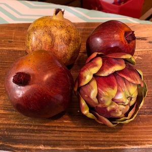 Assorted decorative fruit & vegetables